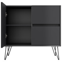 Posseik Sideboard Industrial C 80 cm Grafit 5