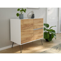 Posseik Sideboard Industrial C 80 cm Wei gallery