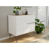 Posseik Sideboard Industrial C 80 cm Wei gallery