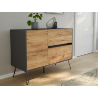 Posseik Sideboard Industrial S 100 cm Gr gallery