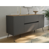 Posseik Sideboard Industrial G 155 cm Gr gallery