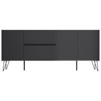 Posseik Sideboard Industrial I 180 cm Grafit 5