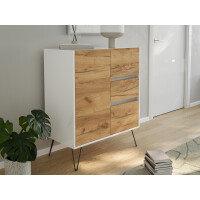 Posseik Sideboard Industrial K 80 cm Wei gallery