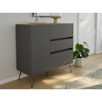 Posseik Sideboard Industrial L 100 cm Gr gallery