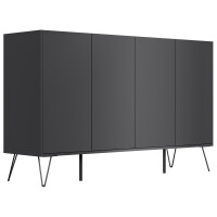Posseik Sideboard Industrial P 155 cm Grafit 3