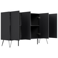 Posseik Sideboard Industrial P 155 cm Grafit 4