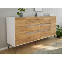Posseik Sideboard Industrial R200 cm Wei gallery