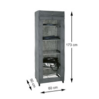 Haku Stoffschrank - Kleiderschrank 3